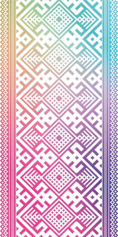 Geometrische speeltijd vinyl tapijt kind - TenStickers