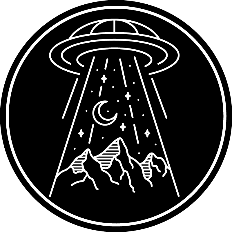 Ovni avontuur thema vinyl tapijt kind - TenStickers