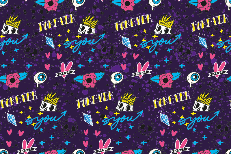 Voor altijd ontwerp jij vinyl tapijt meer kinderen - TenStickers