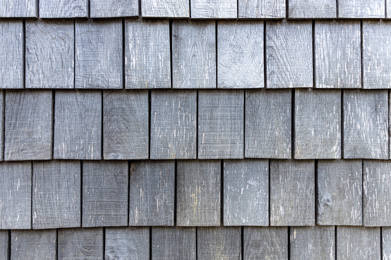 Dakspanenpatroon vinyl tapijt stenenstructuur - TenStickers