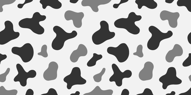 Koeienpatroonontwerp vinyl vloerkleed dierenprint - TenStickers