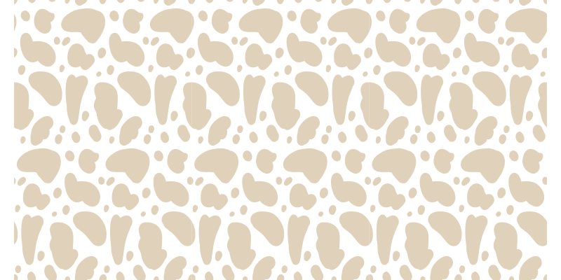 Beige giraffevlekken vinyl vloerkleed dierenprint - TenStickers