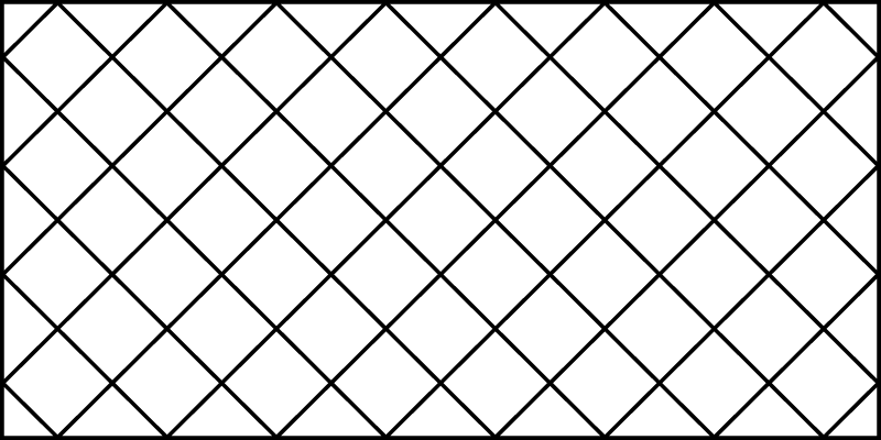 Elegante zwarte patronen vinyl tapijt geometrisch - TenStickers