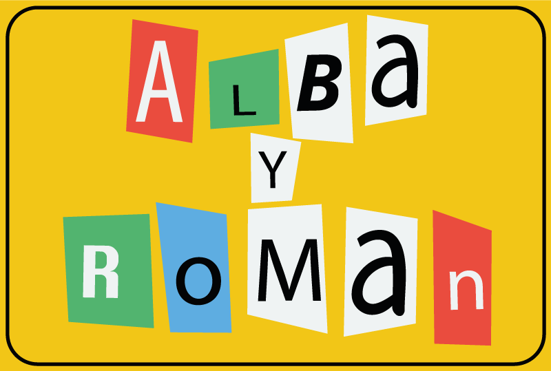 Puzzelstukjes voor koppel vinyl tapijt met naam - TenStickers