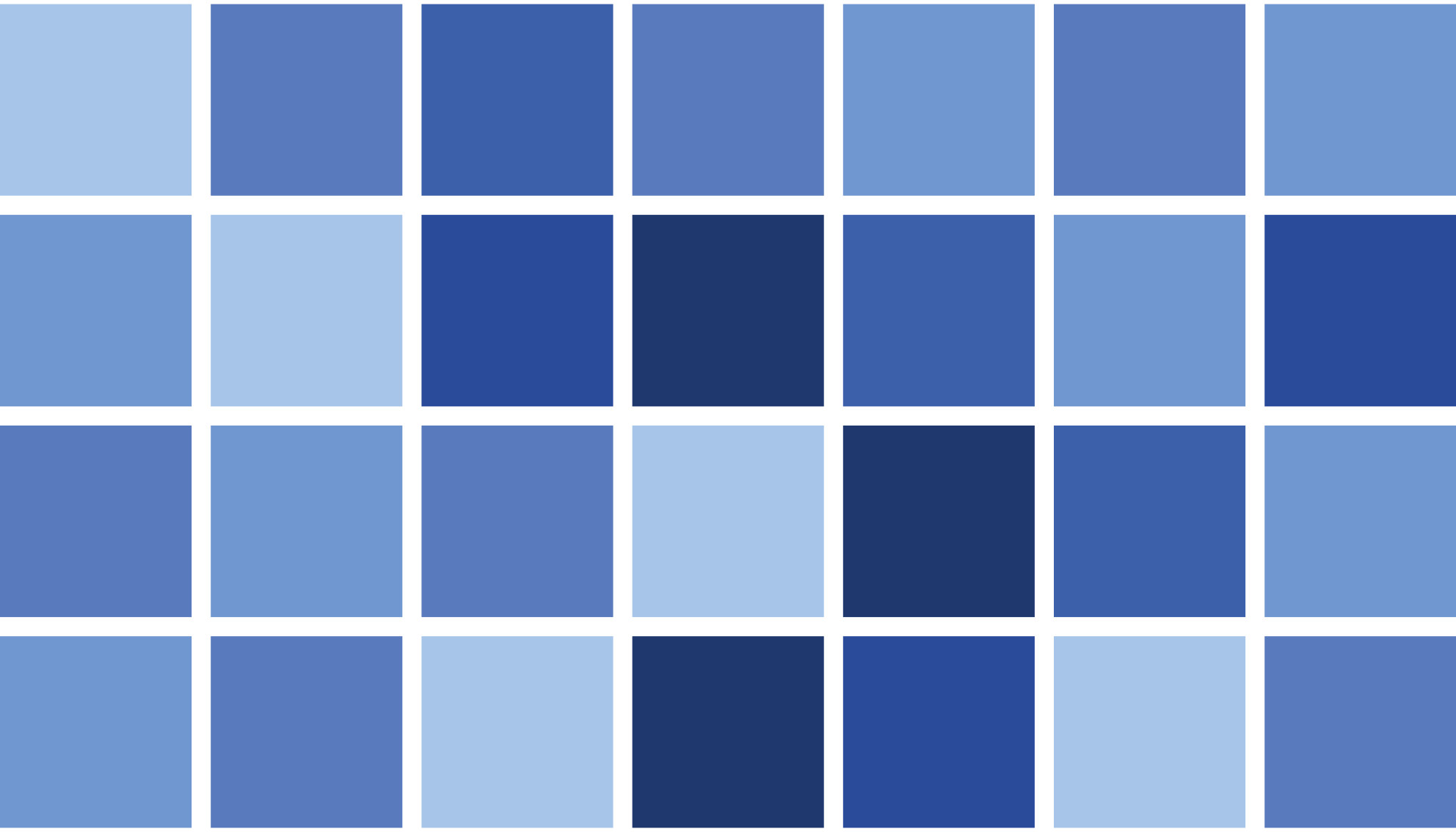 Blauw rasterpatroon vinyl tapijt badkamer - TenStickers