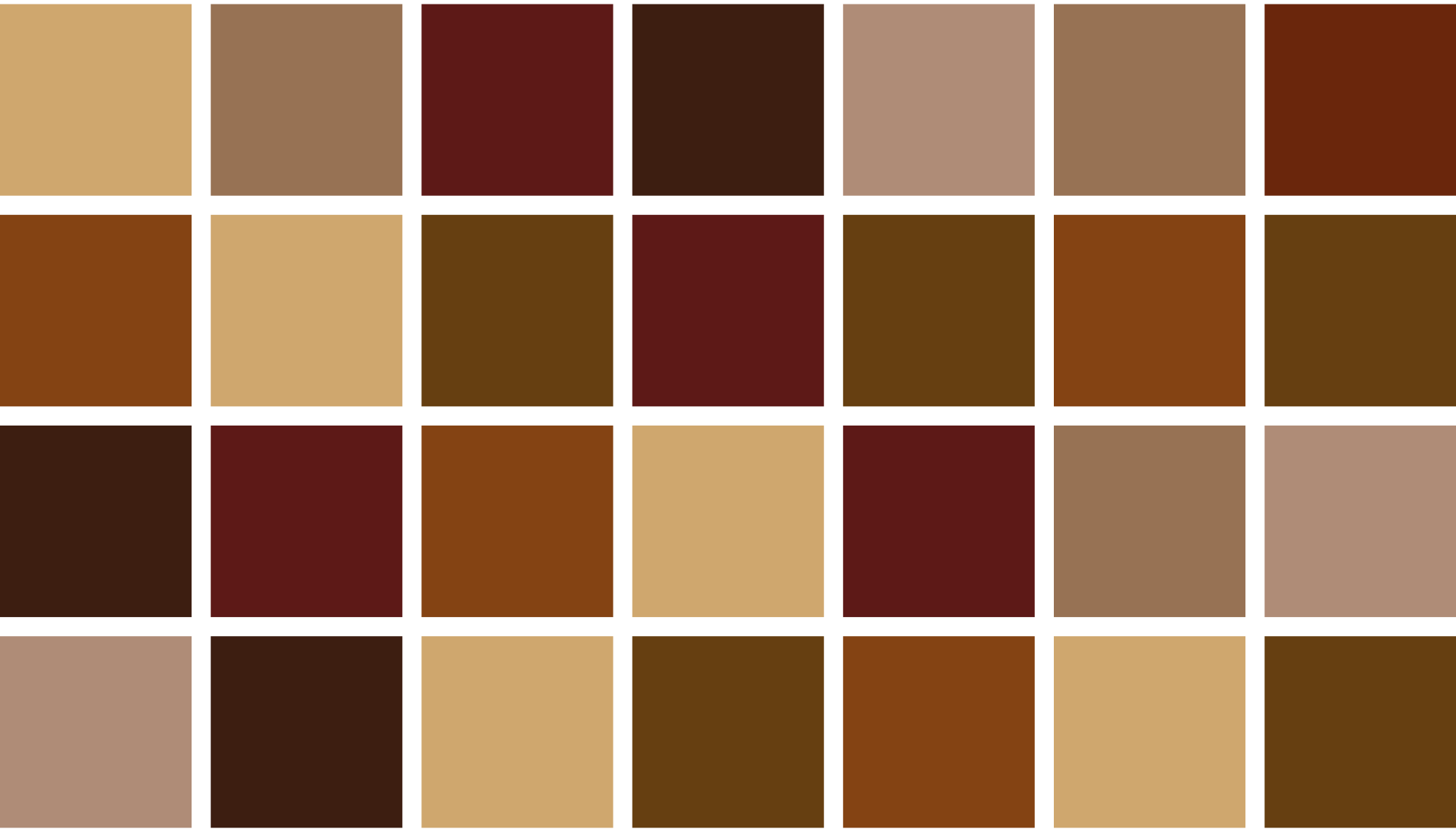 Warme kleurblokken vinyl tapijt badkamer - TenStickers