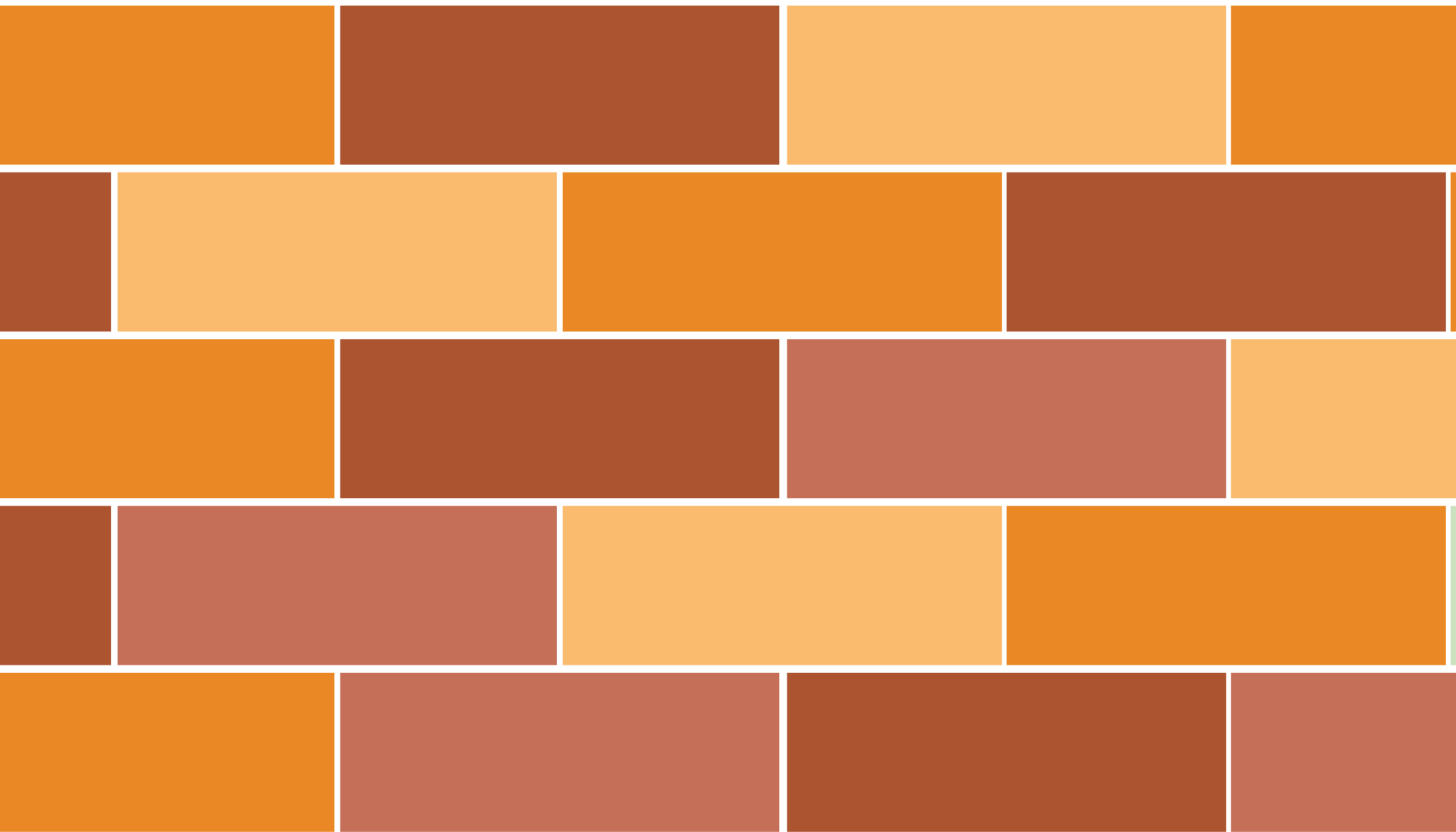 Kleurrijke bakstenen lay-out vinyl tapijt badkamer - TenStickers