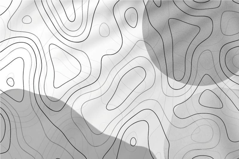 Abstracte lineaire patronen vinyl tapijt minimalistisch - TenStickers