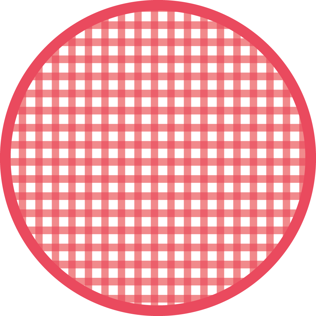 Klassiek geruit patroon vinyl tapijt strepen - TenStickers