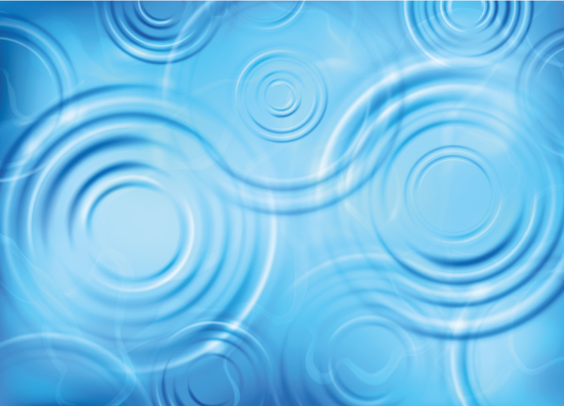 Kabbelend watereffect vinyl tapijt badkamer - TenStickers