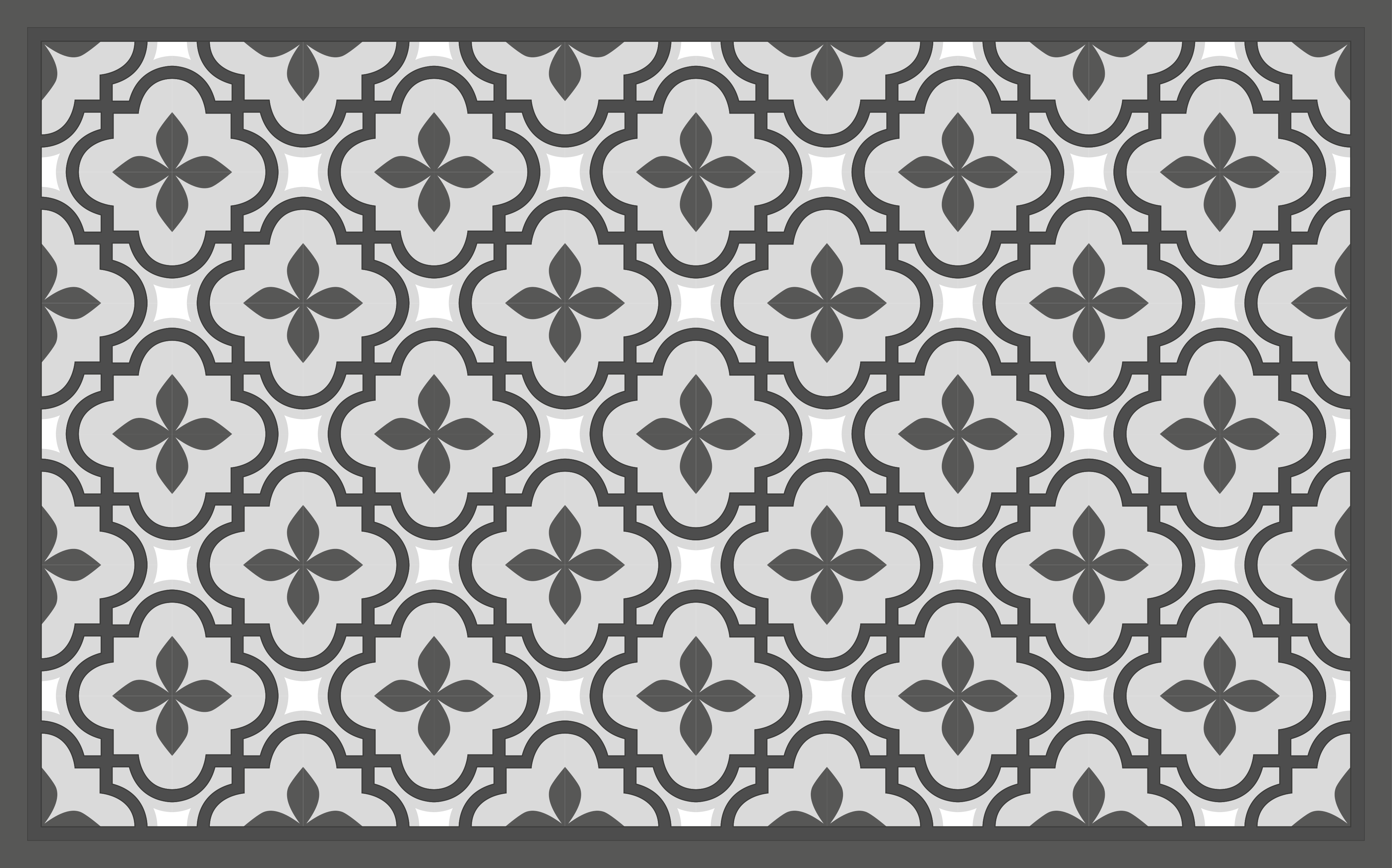 Tijdloos botanisch arrangement vinyl tapijt tegels - TenStickers