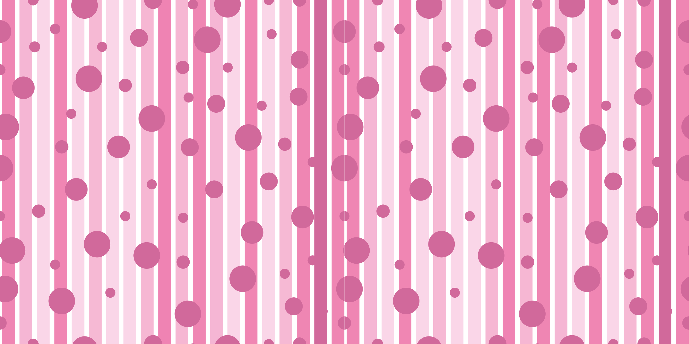 Roze gestreepte stippen vinyl tapijt strepen - TenStickers