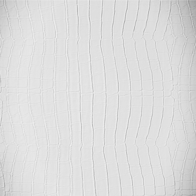 Vinyl tapijt textuur witte krokodillenhuid - TenStickers