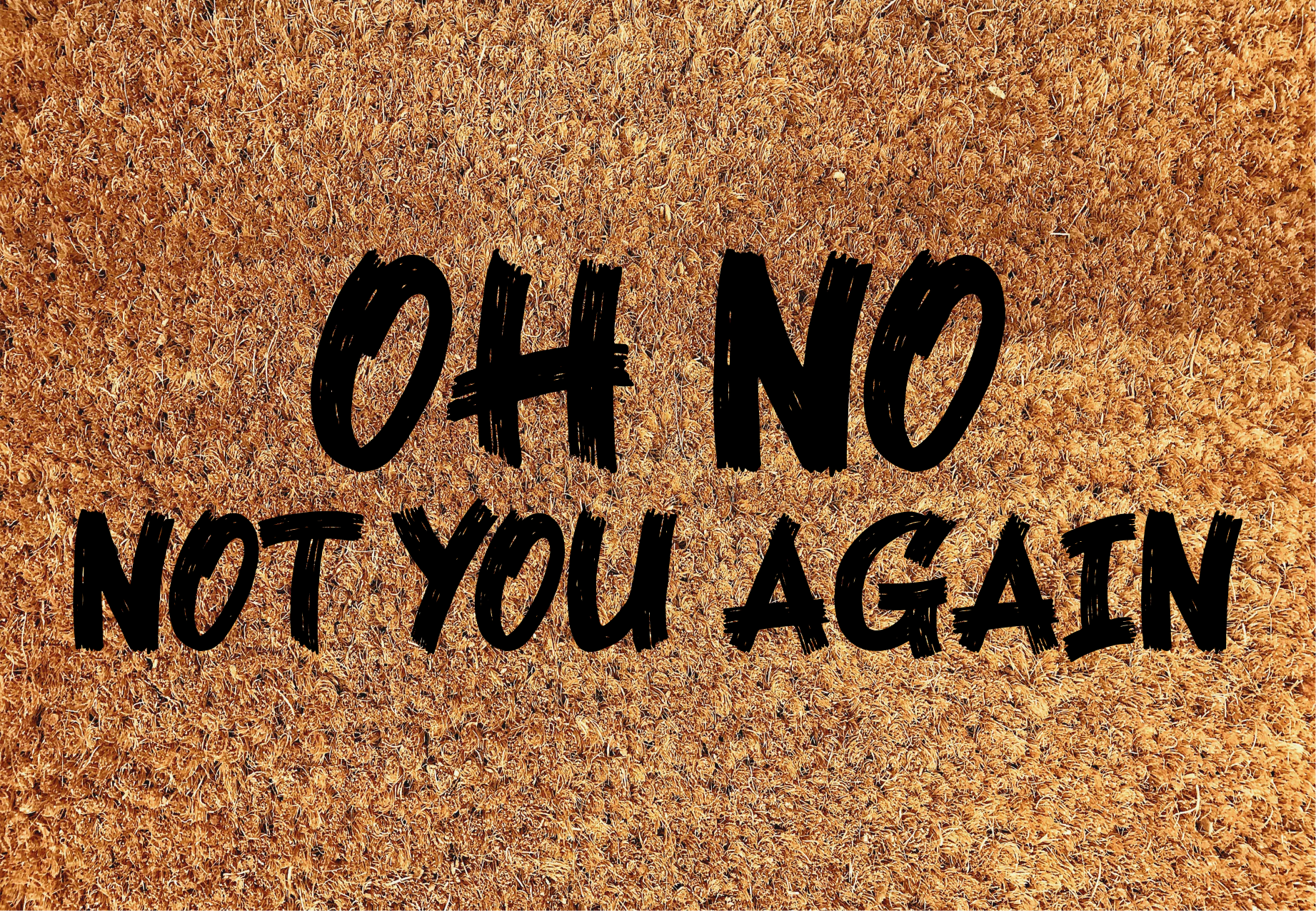 Oh nee, niet weer vinyl tapijt zinnen en teksten - TenStickers