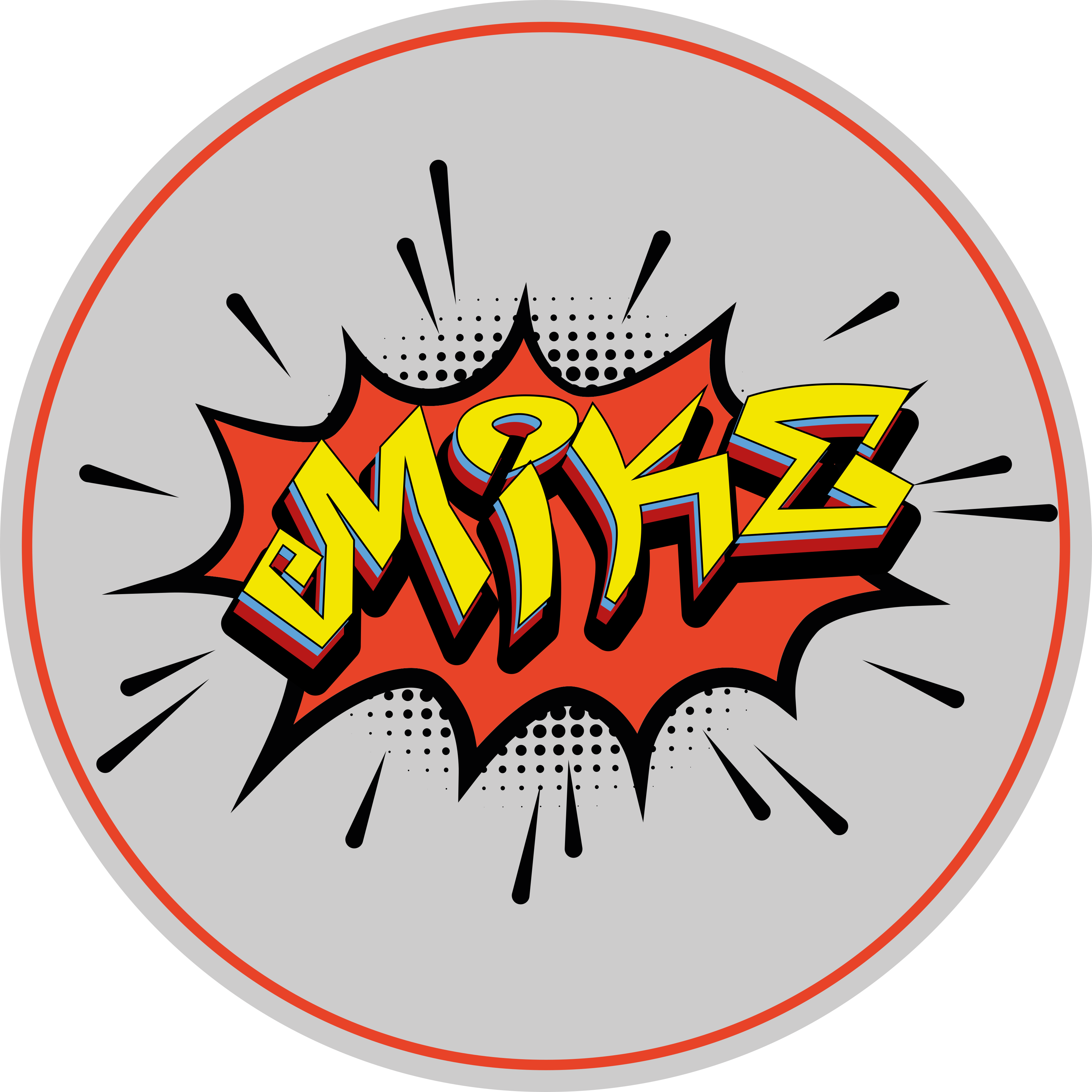 Vinyl tapijt met naam naamexplosie - TenStickers