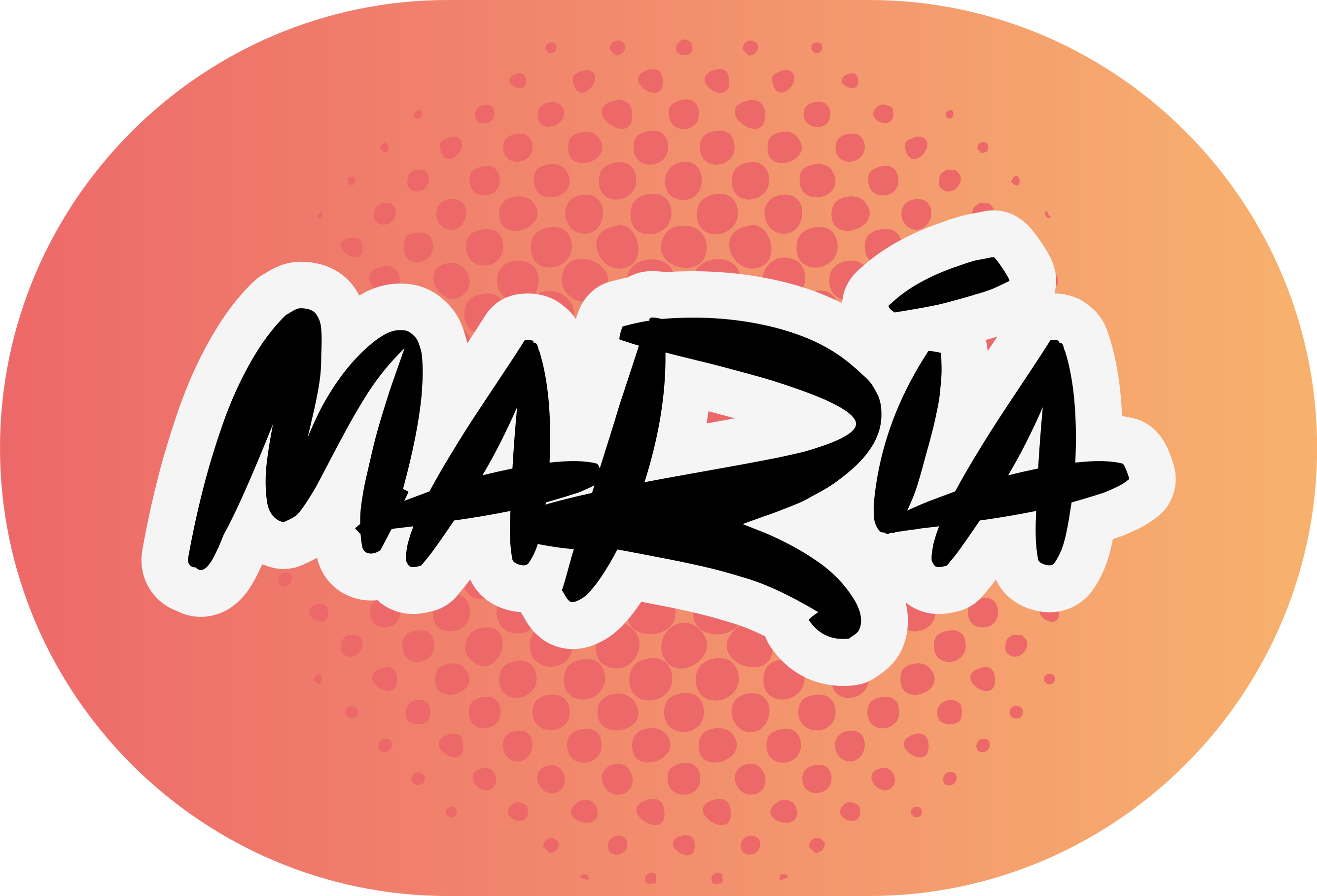 Naamontwerp vinyl tapijt met naam - TenStickers