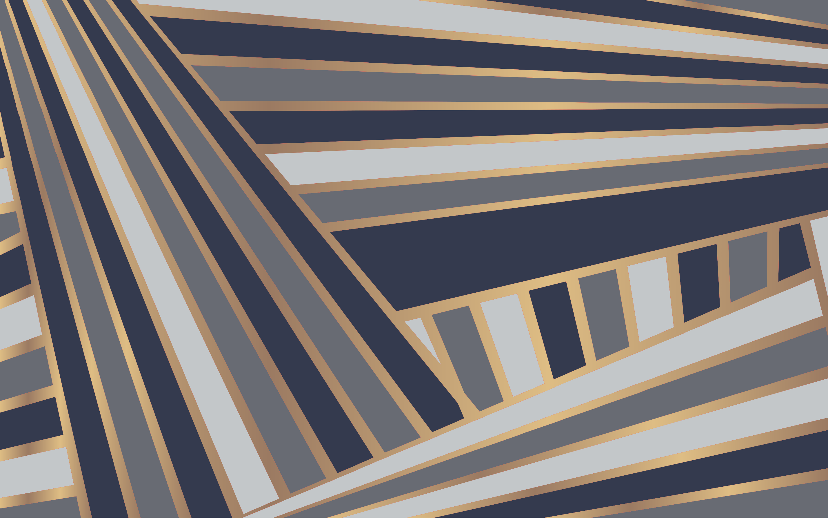 Opvallend grijs motief vinyl tapijt strepen - TenStickers