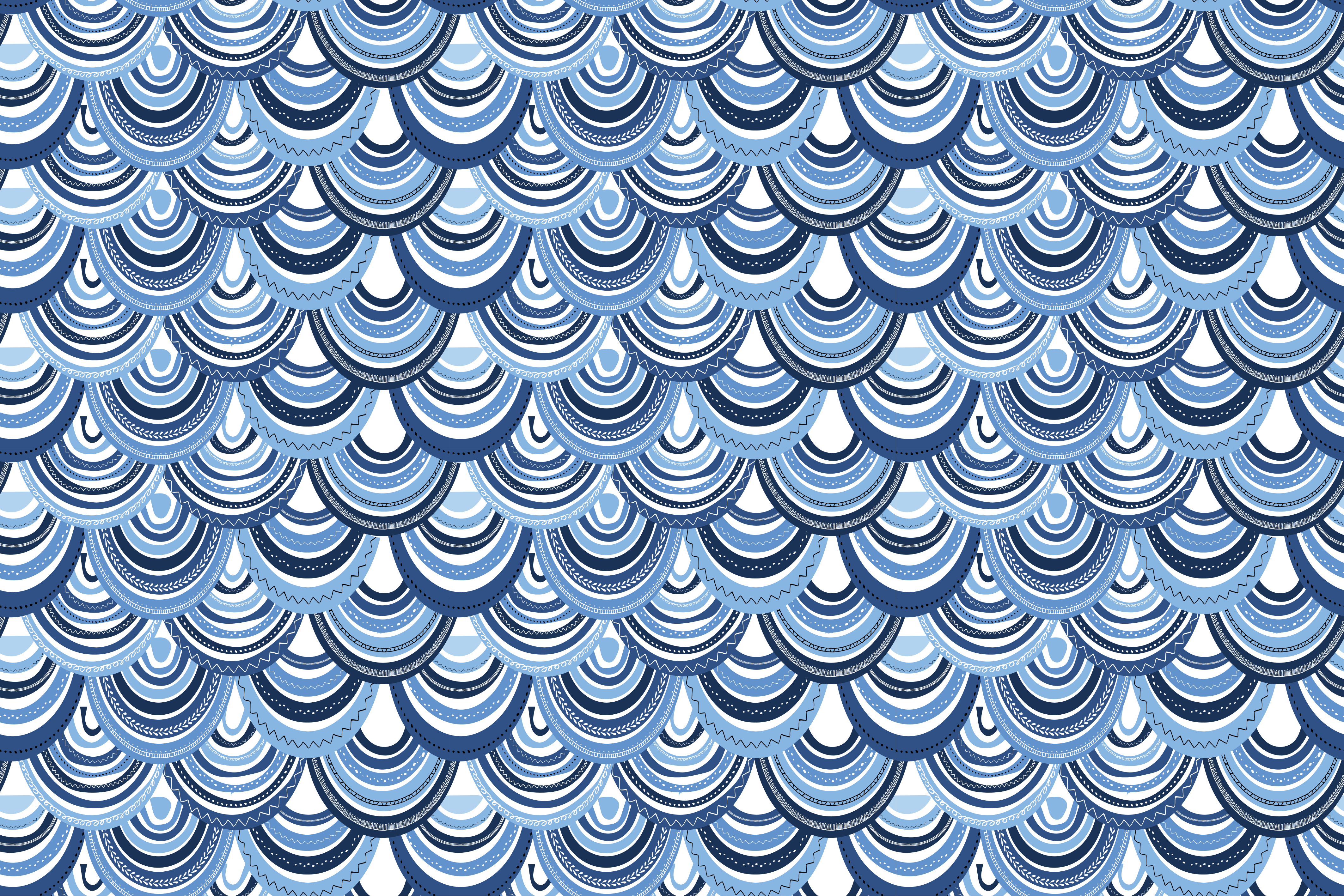 Golfpatroon vinyl tapijt geometrisch - TenStickers