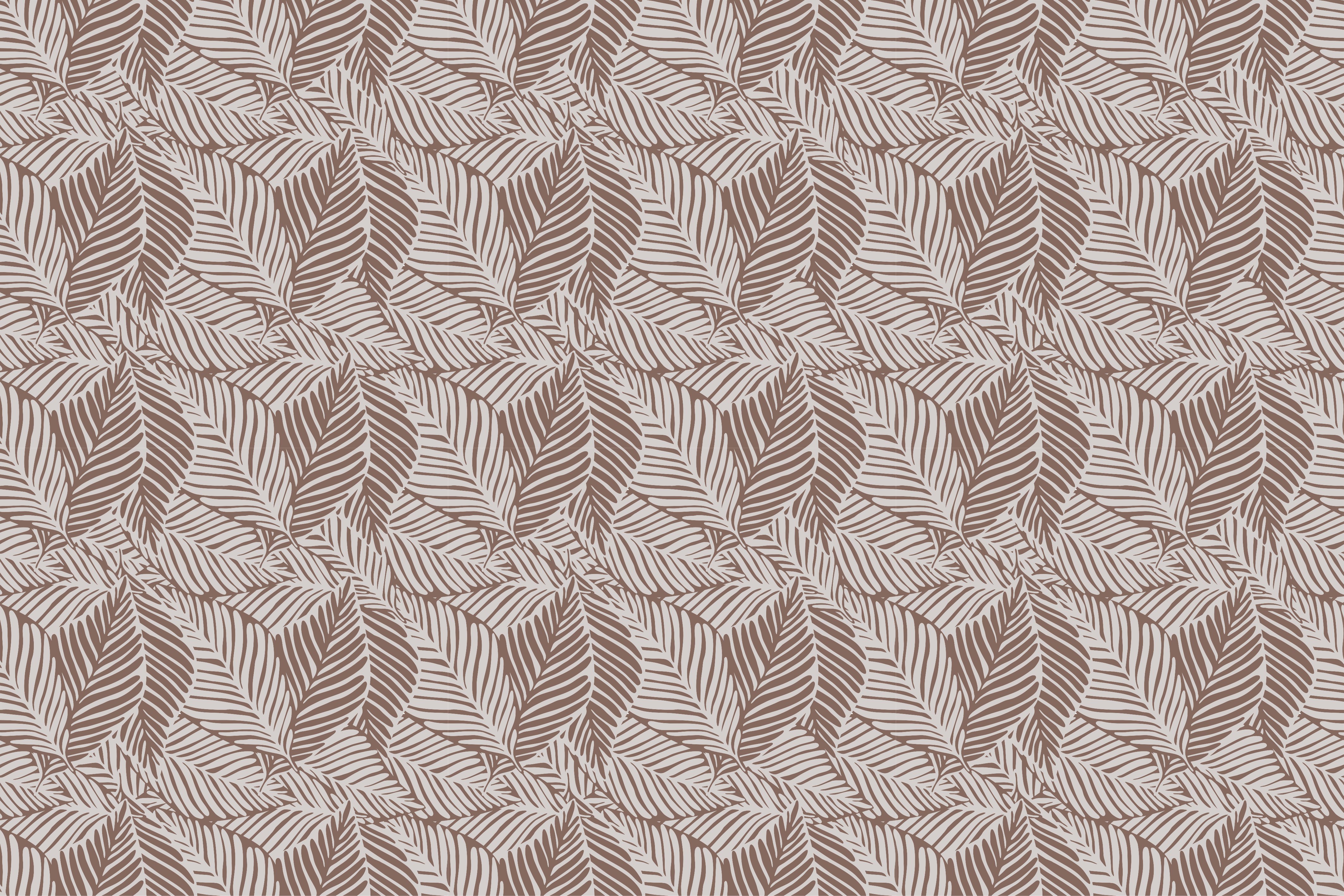 Bladpatroon oppervlak vinyl tapijt bloemen en planten - TenStickers