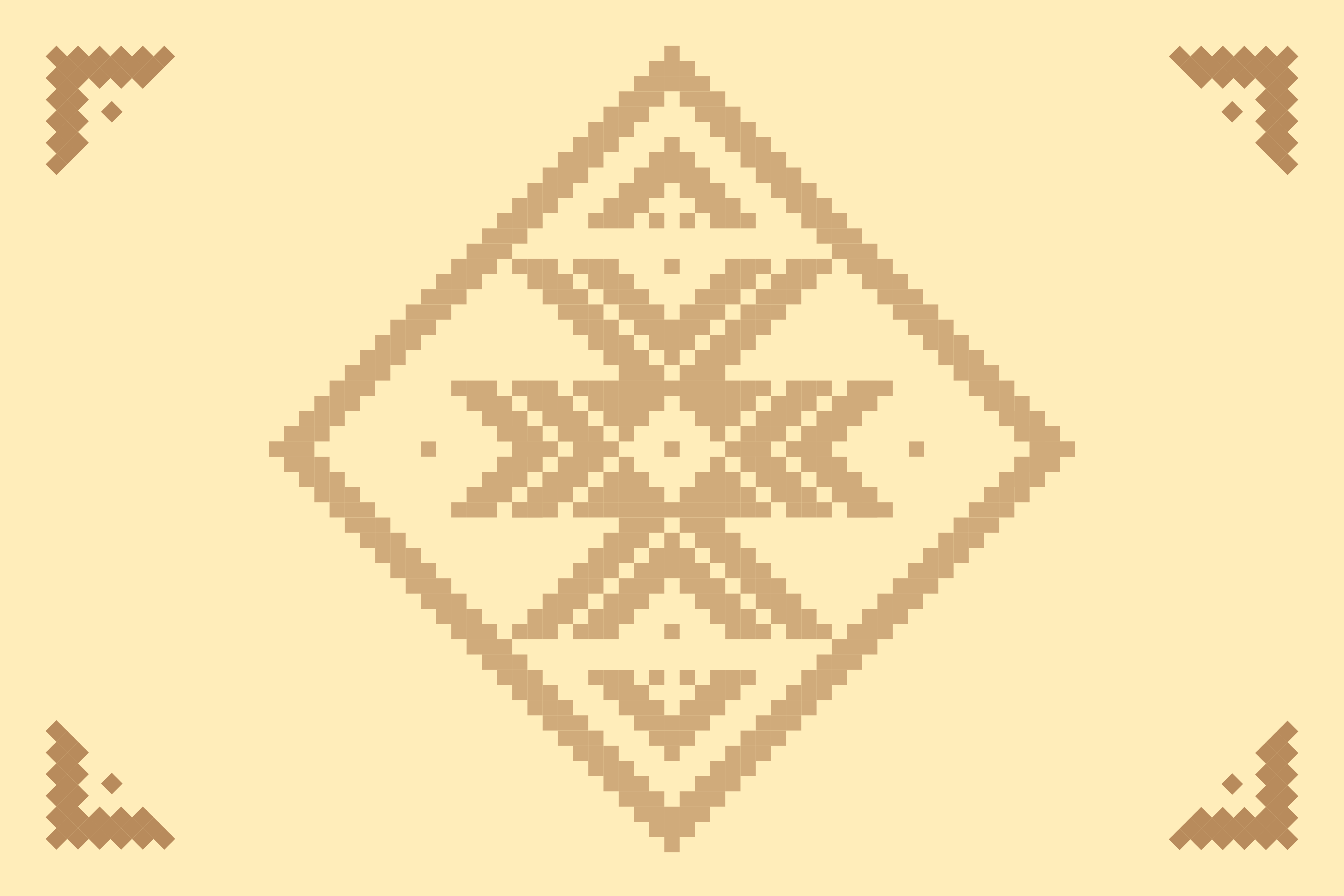 Elegant geometrisch contrast vinyl tapijt woonkamer - TenStickers