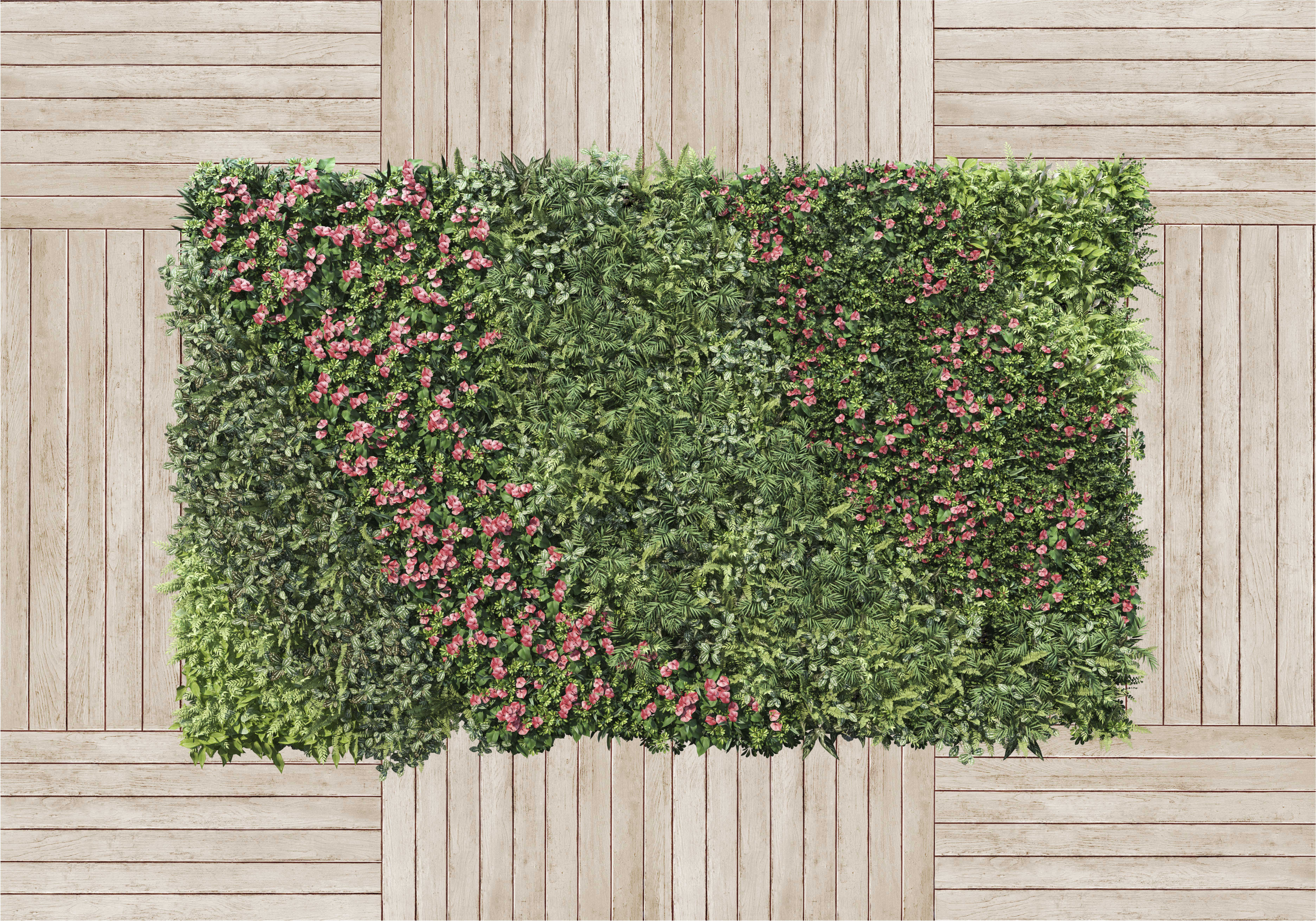 Vinyl tapijt grote verticale tuin - TenStickers