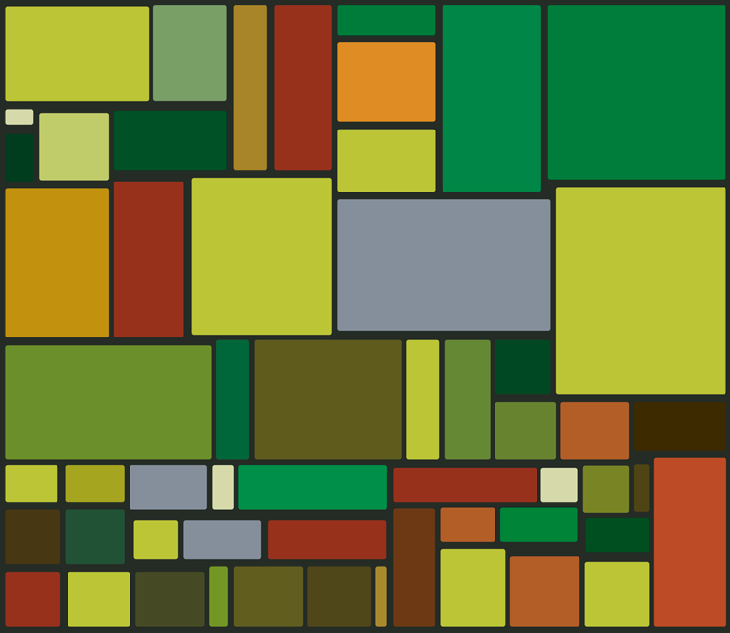 Veelkleurig retro mozaïek vinyl tapijt geometrisch - TenStickers