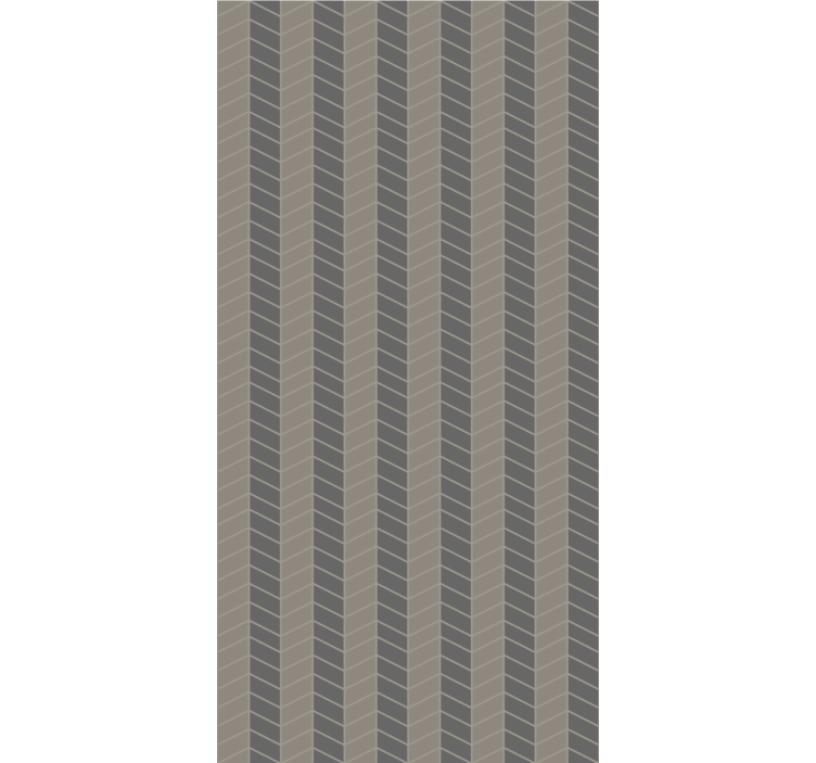 Chevron-patroonontwerp behang geometrisch - TenStickers