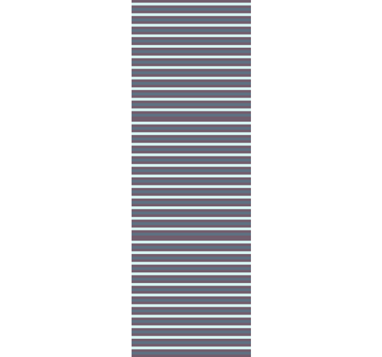 Elegant grijs en wit design behang strepen - TenStickers