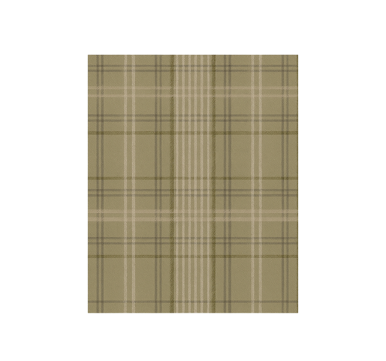 Grijs olijfgroen design uit de jaren 60 behang anders vintage - TenStickers