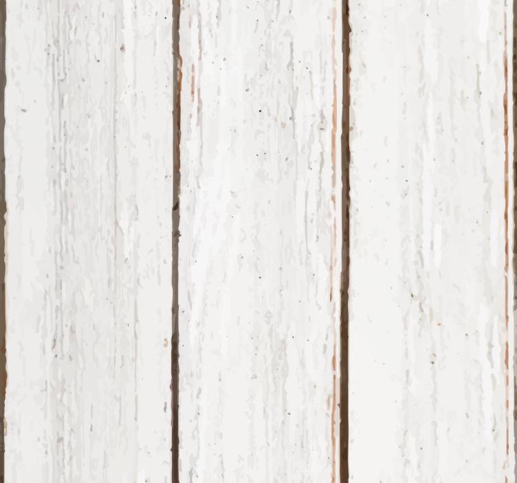 Getextureerde witte panelen behang houtlook - TenStickers