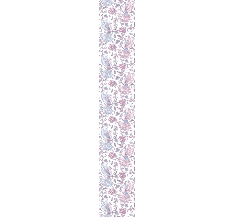 Decoratieve vogelelegantie sierlijk behang - TenStickers