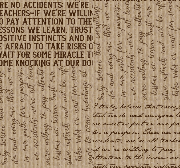 Fotobehang met tekst in Engels - TenStickers