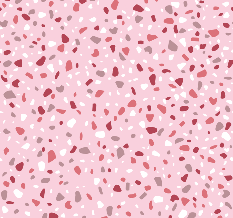 Terrazzo-textuur stippenbehang - TenStickers