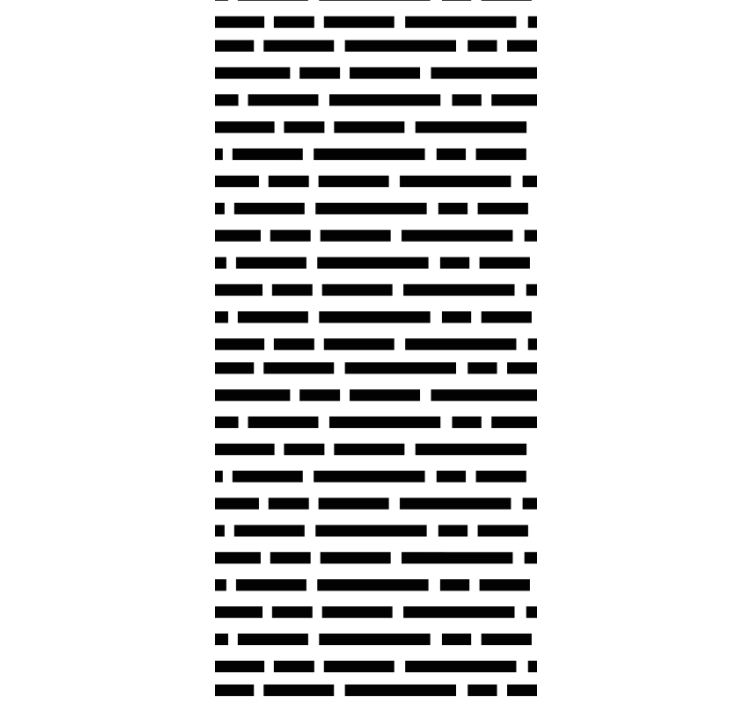 Horizontaal rooster behang strepen horizontaal - TenStickers