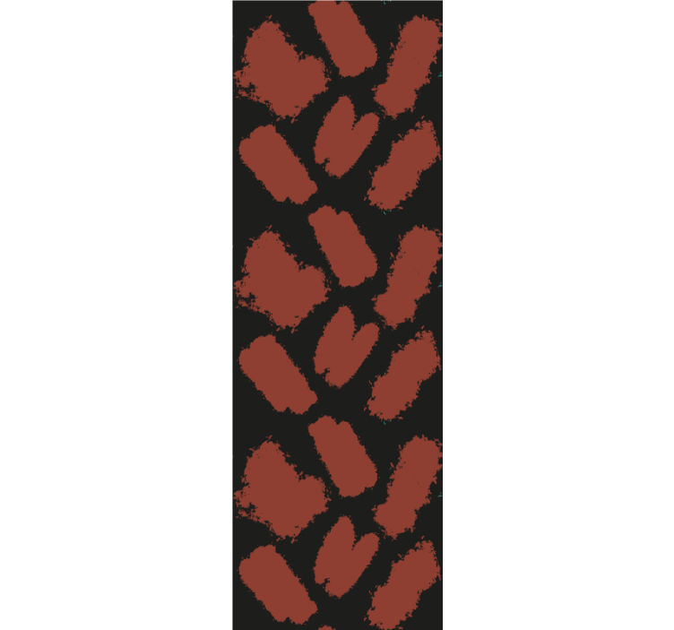 Penseelstreek textuur geometrisch behang - TenStickers