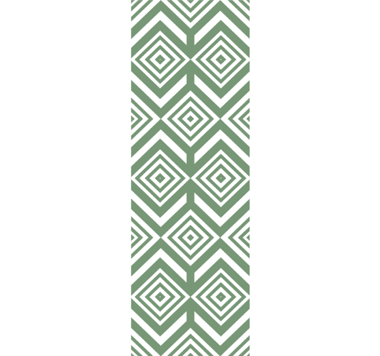 Geometrische diamantvormen behang geometrisch - TenStickers