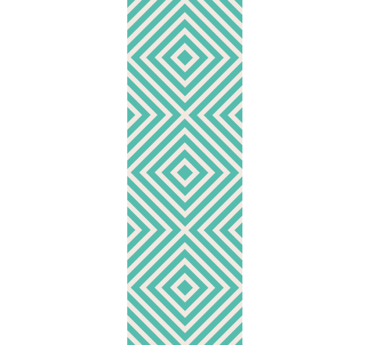 Schitterend diamantpatroon behang geometrisch - TenStickers