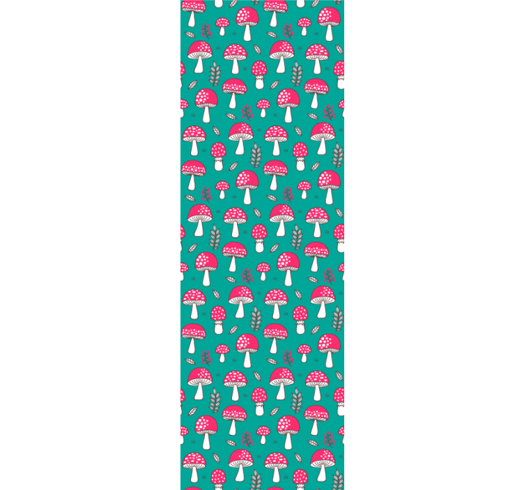 Bos schimmels patroon behangpapier natuur - TenStickers