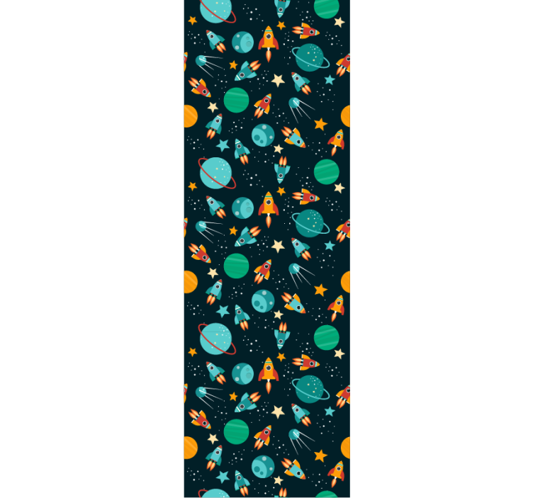 Ruimteverkenning scène behang sterren - TenStickers