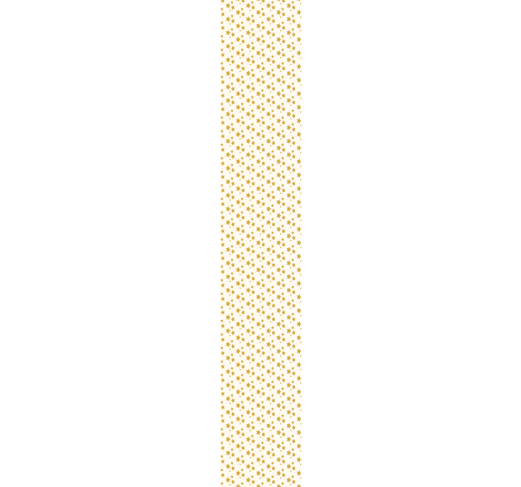 Gouden sterrenpatroon behang sterren - TenStickers