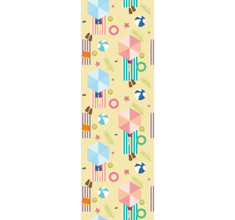 Speelse seizoenselementen behang kerst - TenStickers