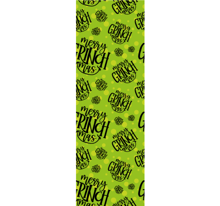 Feestelijk karakterpatroon behang kerst - TenStickers