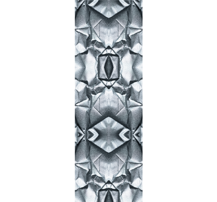 Geometrisch gedempt behang abstract - TenStickers