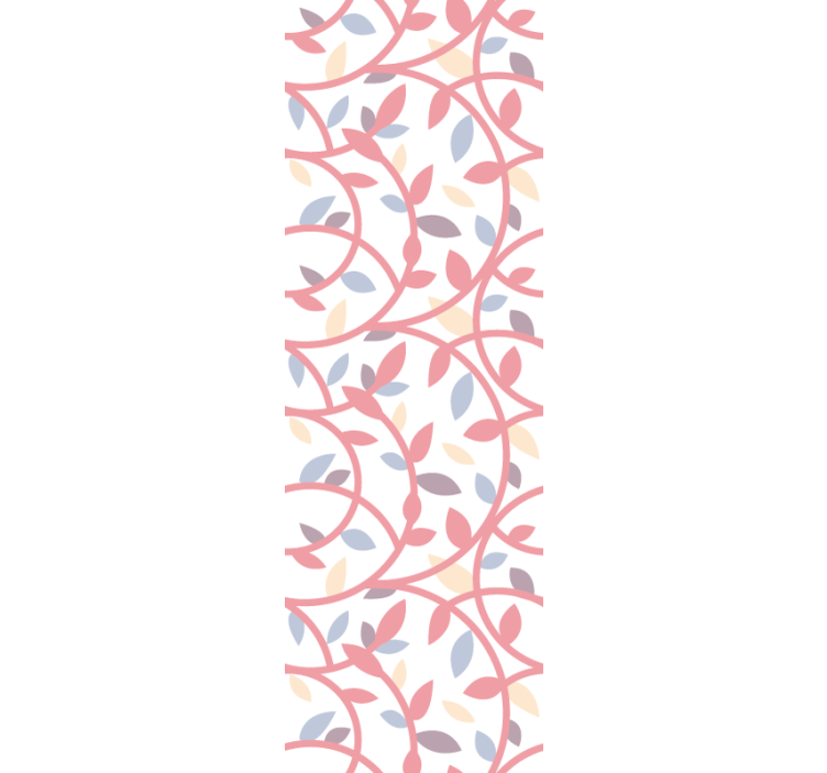 Doorweven wijnstokken sierlijk behang - TenStickers