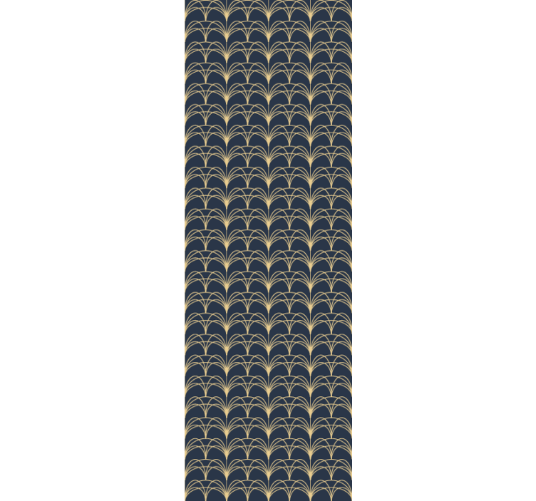 Art deco bogen behang geometrisch - TenStickers