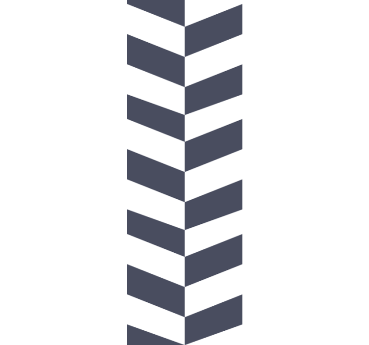 Chevron pijlvormen behang geometrisch - TenStickers