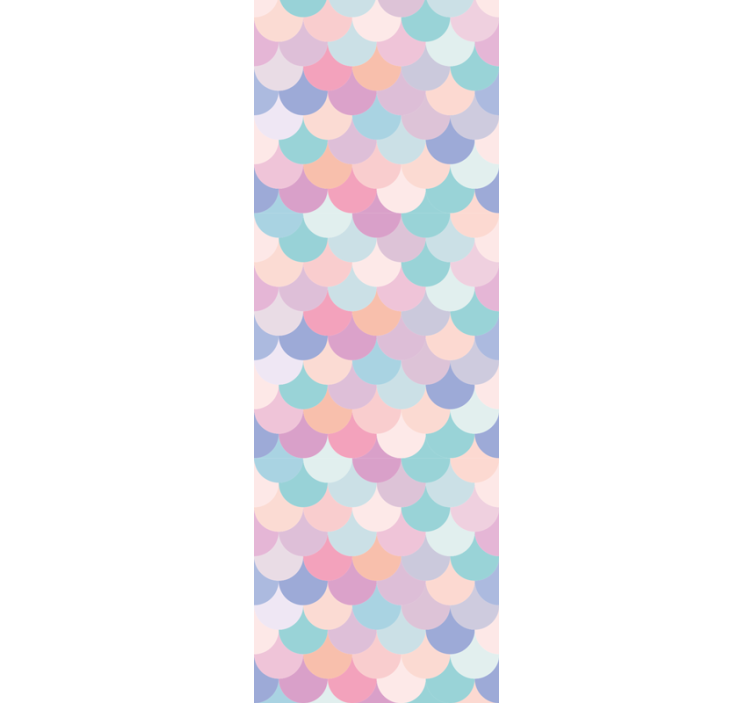 Schalen met zachte tonen dieren behang - TenStickers