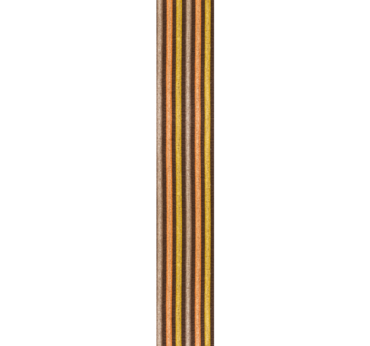 Gestreepte stoffen materiaal verticaal behang - TenStickers