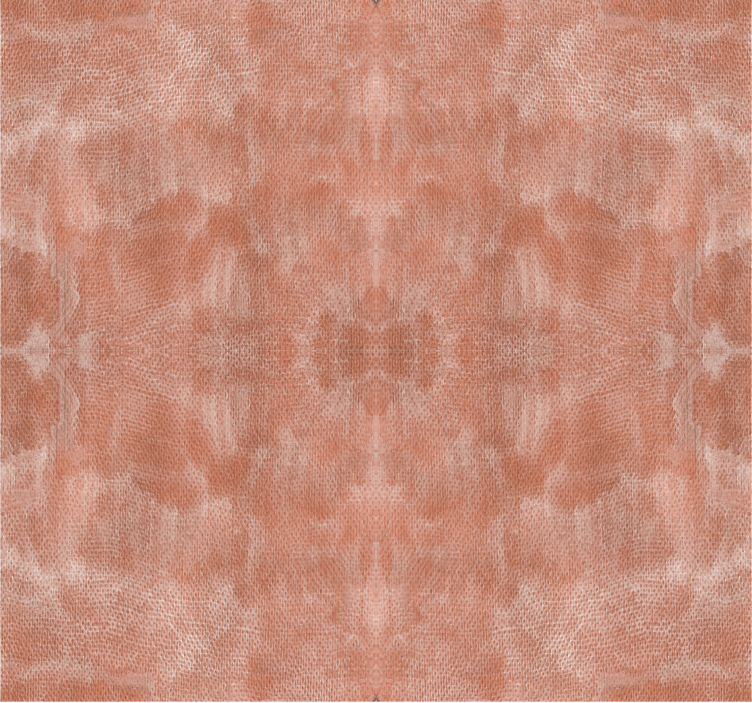 Kunstlinnen terracotta behang - TenStickers