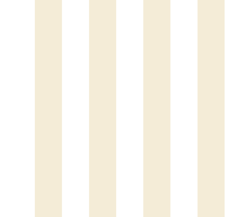Beige kleur behang verticale strepen - TenStickers